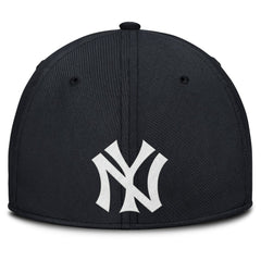 New York Yankees Rise Swoosh Performance Flex Hat Navy/Gray | Nike