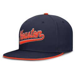 Houston Astros Primetime Dri-FIT Round Bill True Fitted Hat Navy | Nike