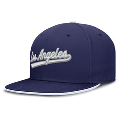 Los Angeles Dodgers Primetime Dri-FIT Round Bill True Fitted Hat Royal | Nike