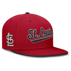 St. Louis Cardinals Primetime Dri-FIT Round Bill True Fitted Hat Red | Nike