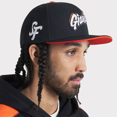 San Francisco Giants 2025 City Connect True Performance Fitted Hat Black | Nike