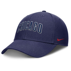 Chicago Cubs Rise Gaberdine Adjustable Hat Navy | Nike