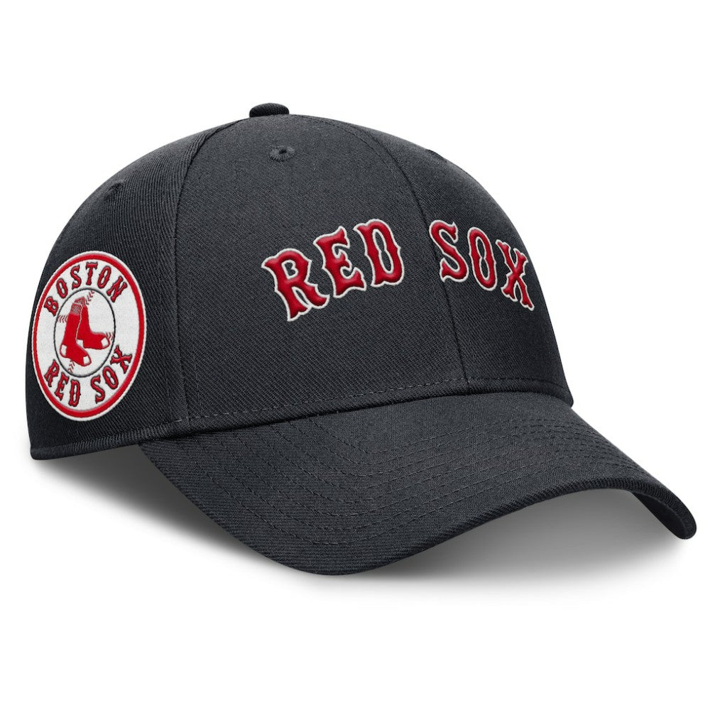 Boston Red Sox Rise Gaberdine Adjustable Hat Navy | Nike