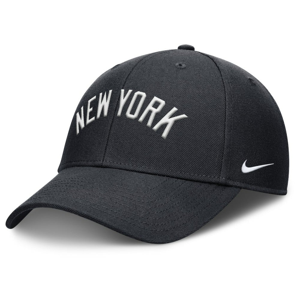 New York Yankees Rise Gaberdine Adjustable Hat Navy | Nike