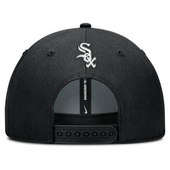 Chicago White Sox Rise Gaberdine Adjustable Hat Black | Nike