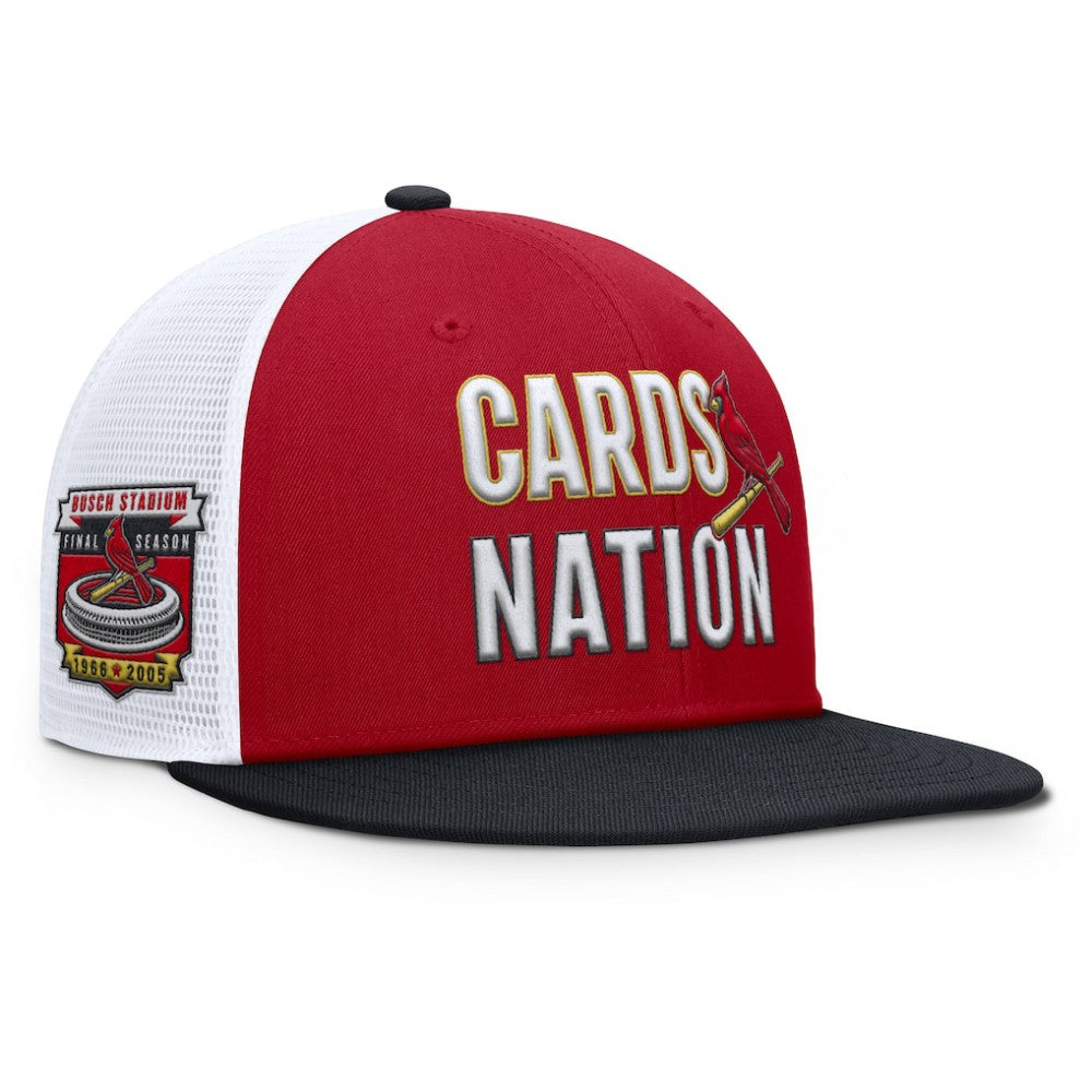 St. Louis Cardinals Pro Trucker Snapback Hat Red | Nike