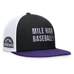 Colorado Rockies Pro Trucker Snapback Hat Black | Nike