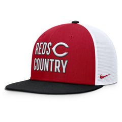 Cincinnati Reds Pro Trucker Snapback Hat Red | Nike