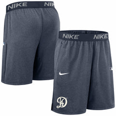 Los Angeles Dodgers Authentic Collection City Connect Performance Knit Shorts Navy | Nike