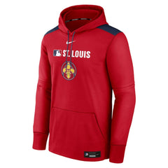 St. Louis Cardinals Authentic Collection City Connect Therma Pullover Hoodie Red | Nike