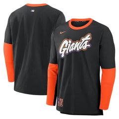 San Francisco Giants 2025 City Connect Authentic Collection Player Dri-FIT Lightweight Pullover Black | Nike
