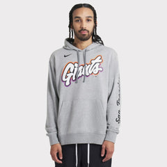 San Francisco Giants 2025 City Connect French Terry Club Pullover Hoodie Heather Gray | Nike