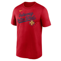 St. Louis Cardinals City Connect Team Phrase Script Legend Performance T-Shirt Red | Nike