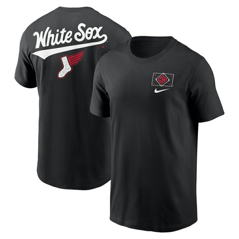 Chicago White Sox 2025 City Connect 2-Hit T-Shirt Black | Nike