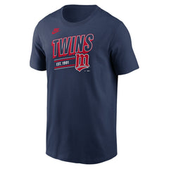 Minnesota Twins Cooperstown Collection Retro T-Shirt Navy | Nike
