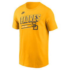 San Diego Padres Cooperstown Collection Retro T-Shirt Gold | Nike