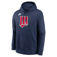 Minnesota Twins Cooperstown Collection Logo Club Hoodie Navy | Nike