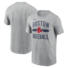 Boston Red Sox Arched T-Shirt Heather Gray | Nike