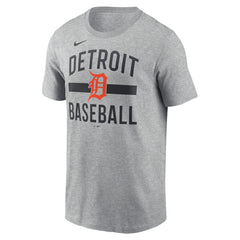 Detroit Tigers Arched T-Shirt Heather Gray | Nike