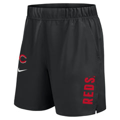 Cincinnati Reds Woven Victory Dri-FIT Shorts Black | Nike