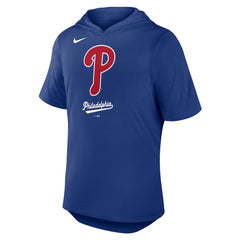 Philadelphia Phillies Tri-Blend Hoodie T-Shirt Royal | Nike