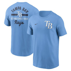 Tampa Bay Rays 2-Hit T-Shirt Light Blue | Nike