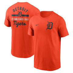 Detroit Tigers 2-Hit T-Shirt Orange | Nike