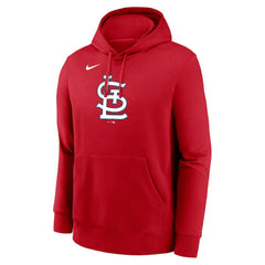 St. Louis Cardinals Logo Club Fleece Hoodie Red | Nike