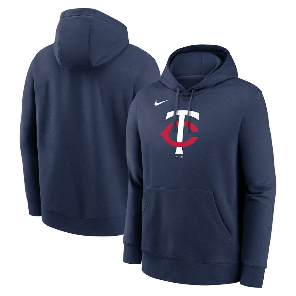 Minnesota Twins Logo Club Fleece Hoodie Navy | Nike