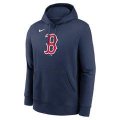 Boston Red Sox Logo Club Fleece Hoodie Navy | Nike