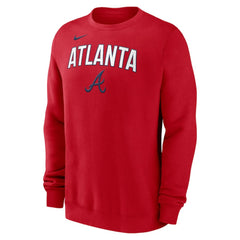 Atlanta Braves Sweatshirt Red | Nike
