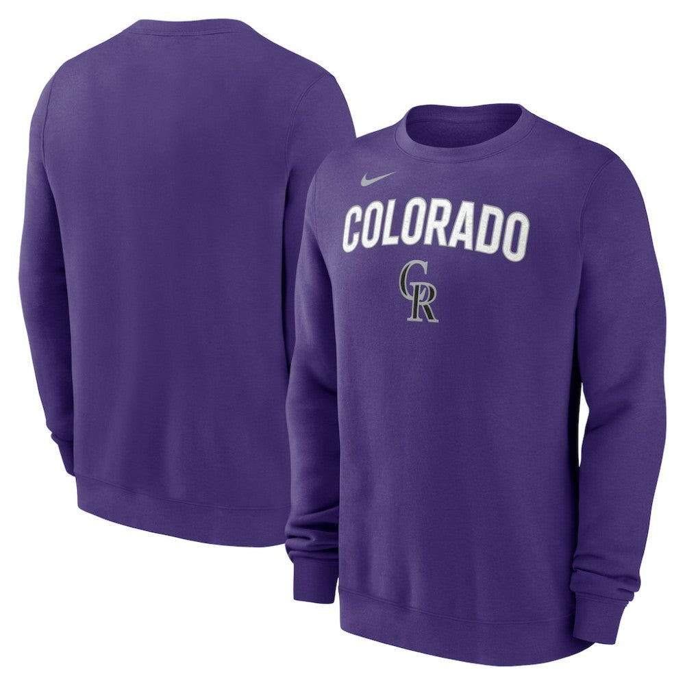 Colorado Rockies Sweatshirt Purple | Nike