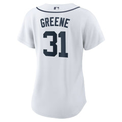 Riley Greene Detroit Tigers Women's Home Replica Player Jersey - White