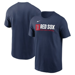 Boston Red Sox Team Block T-Shirt Navy | Nike