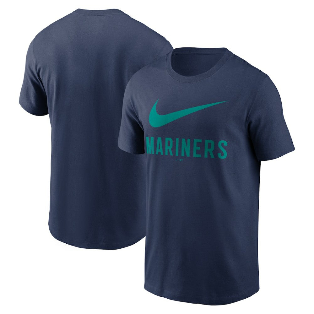Seattle Mariners Swoosh T-Shirt Navy | Nike