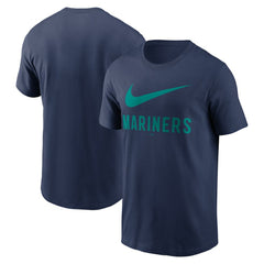 Seattle Mariners Swoosh T-Shirt Navy | Nike