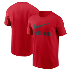 Cleveland Guardians Swoosh T-Shirt Red | Nike