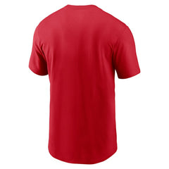 Atlanta Braves Swoosh T-Shirt Red | Nike