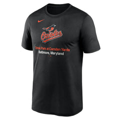 Baltimore Orioles Stadium Legend Performance T-Shirt Black | Nike