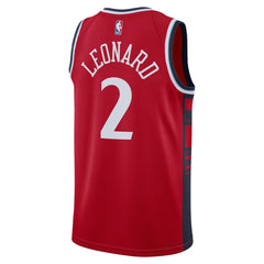 Kawhi Leonard LA Clippers Jordan Brand Unisex 2024/25 Swingman Jersey - Statement Edition - Red outlet