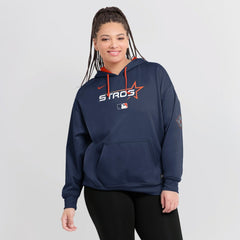 Houston Astros Women's 2025 City Connect Authentic Collection Therma-FIT Hoodie Navy | Nike
