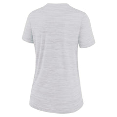 Atlanta Braves Women's Authentic Collection City Connect Velocity Dri-FIT T-Shirt Ash | Nike