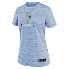 Kansas City Royals Women's Authentic Collection City Connect Velocity Dri-FIT T-Shirt Light Blue | Nike