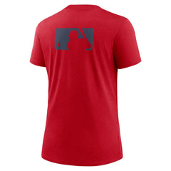 Los Angeles Angels Women's Authentic Collection Early Work Tri-Blend T-Shirt Red | Nike