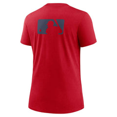 St. Louis Cardinals Women's Authentic Collection Early Work Tri-Blend T-Shirt Red | Nike
