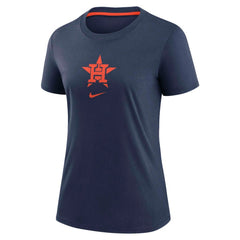 Houston Astros Women's Authentic Collection Early Work Tri-Blend T-Shirt Navy | Nike