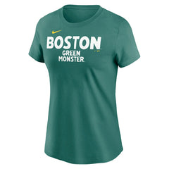 Boston Red Sox Women's 2025 City Connect Wordmark T-Shirt Green | Nike