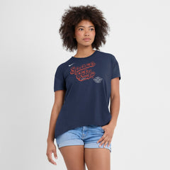 Houston Astros Women's 2025 City Connect Flowy Fashion Tri-Blend Dri-FIT T-Shirt Navy | Nike
