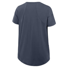 Los Angeles Dodgers Women's 2025 City Connect Flowy Fashion Tri-Blend Dri-FIT T-Shirt Charcoal | Nike