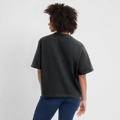 San Francisco Giants Women's 2025 City Connect Logo Boxy T-Shirt Black | Nike